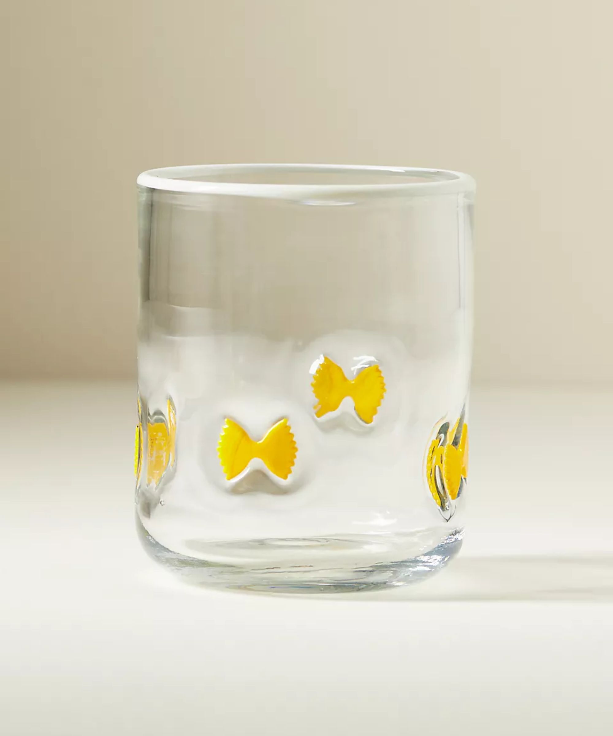 Pasta Icon Juice Glass